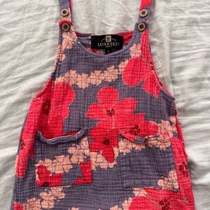 Lexbreezy Floral Kids Overalls